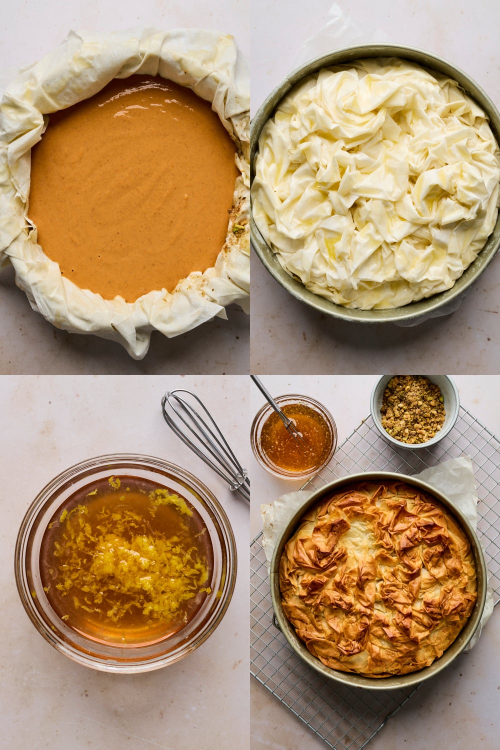 Baklava Pumpkin Pie