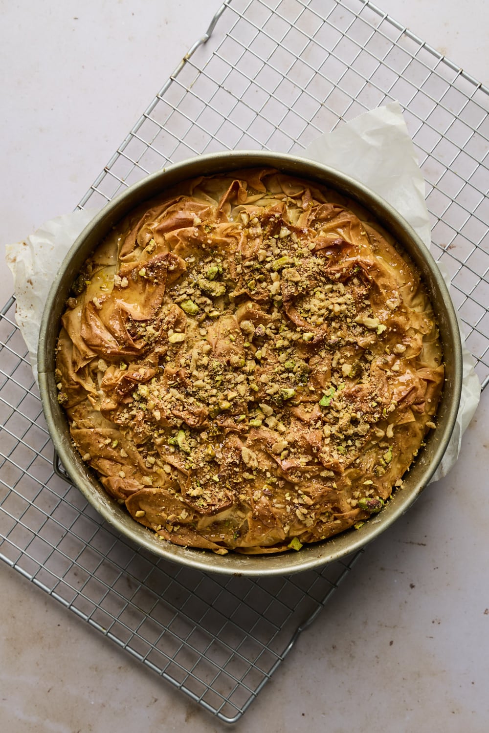 Baklava Pumpkin Pie