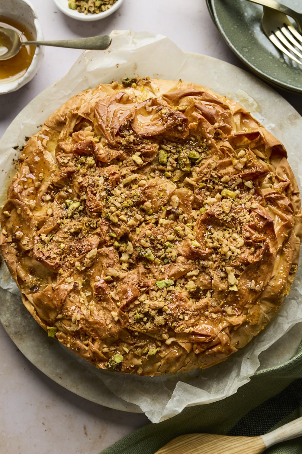 Baklava Pumpkin Pie