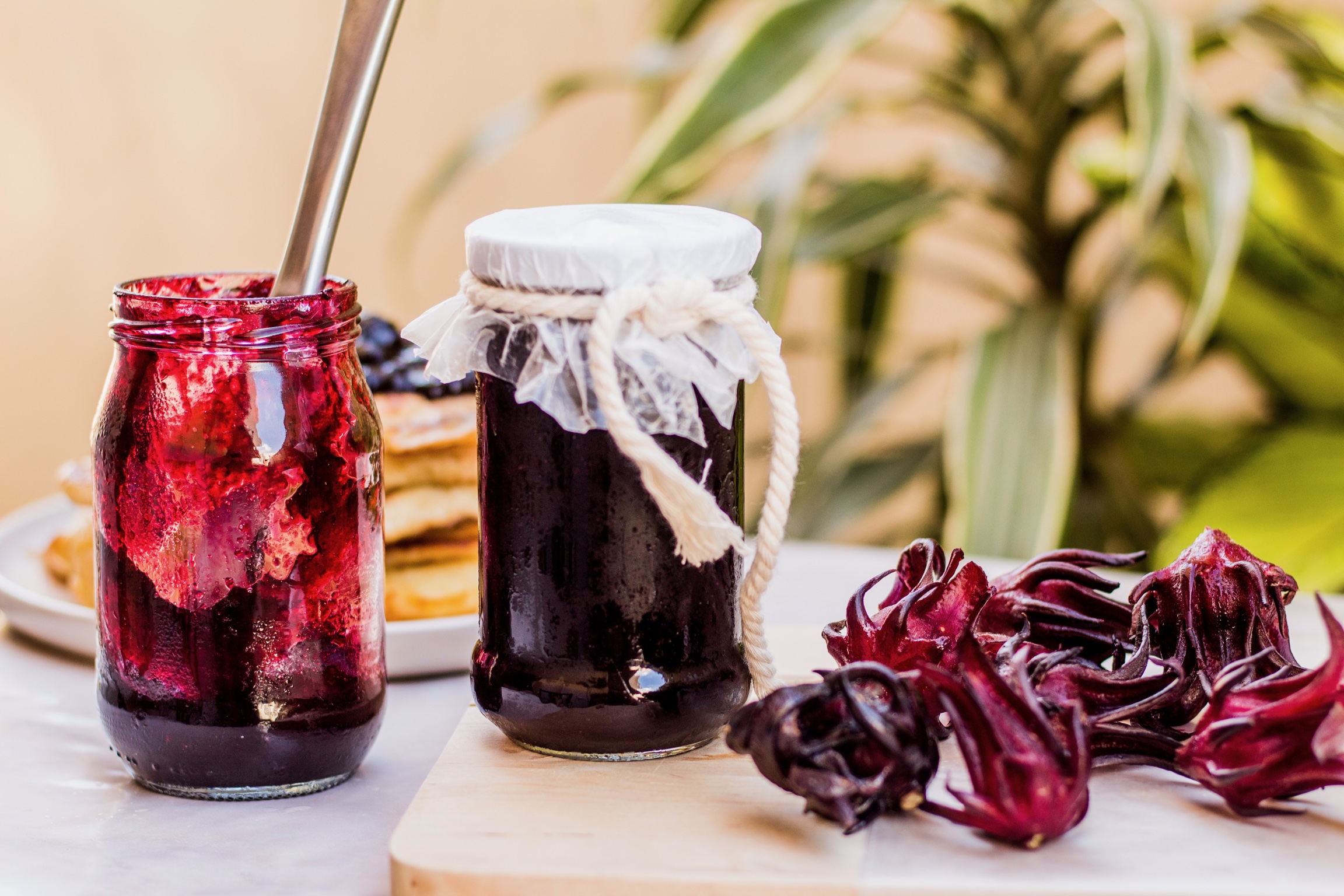 Sorrel jam — a gorgeous spread with a unique flavour