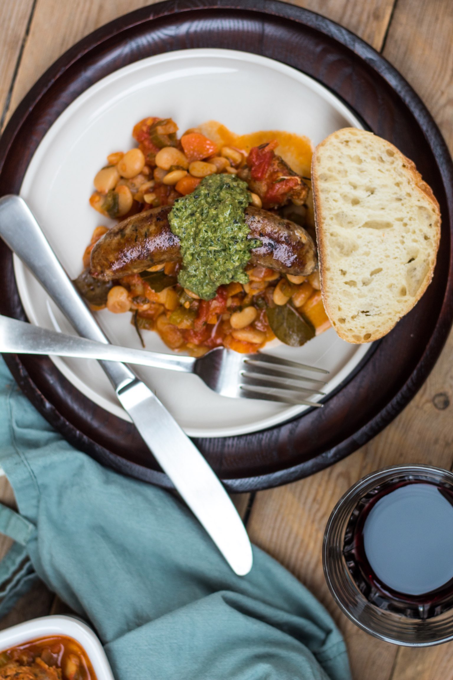 White Bean Cassoulet Pistou