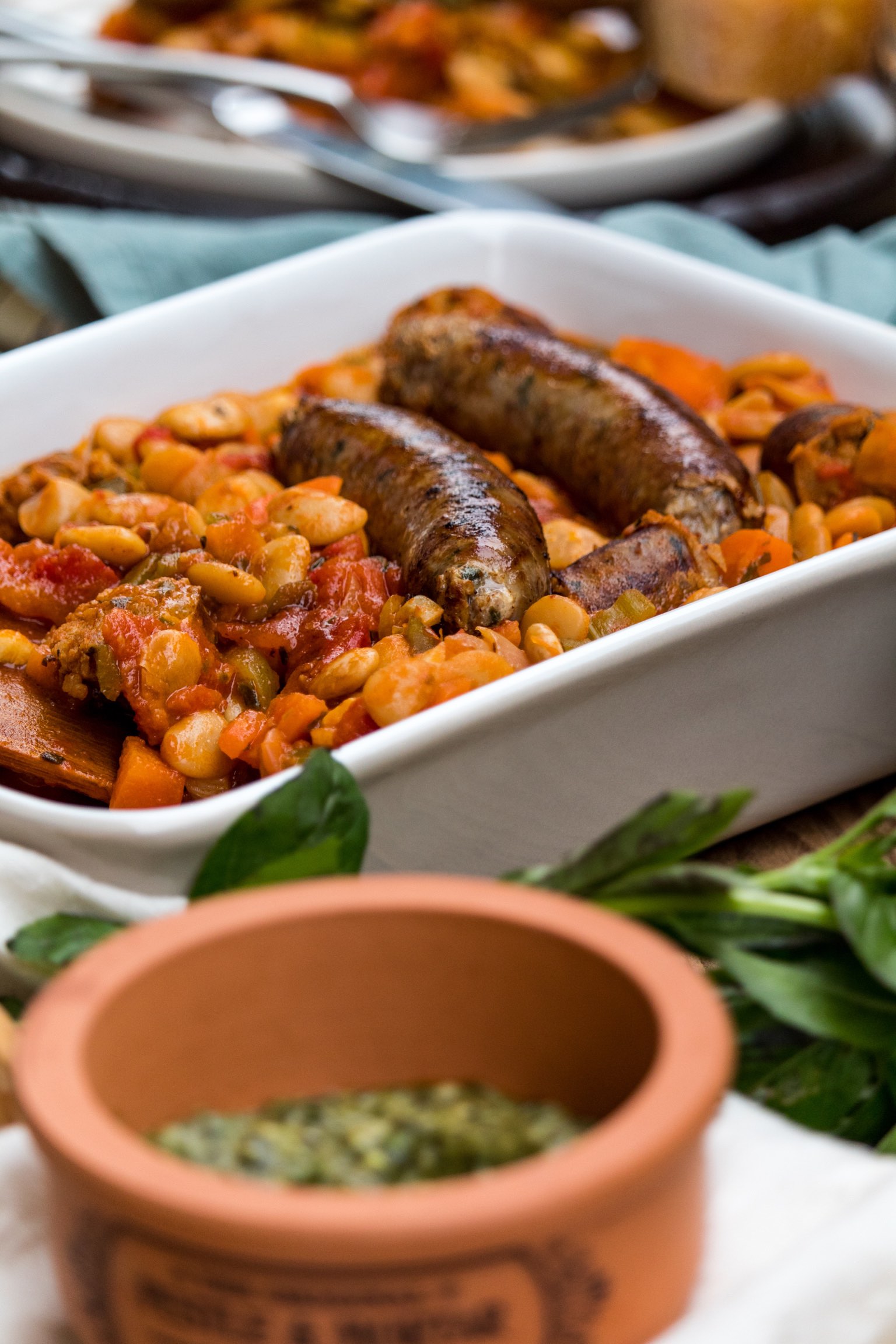 White Bean Cassoulet Pistou
