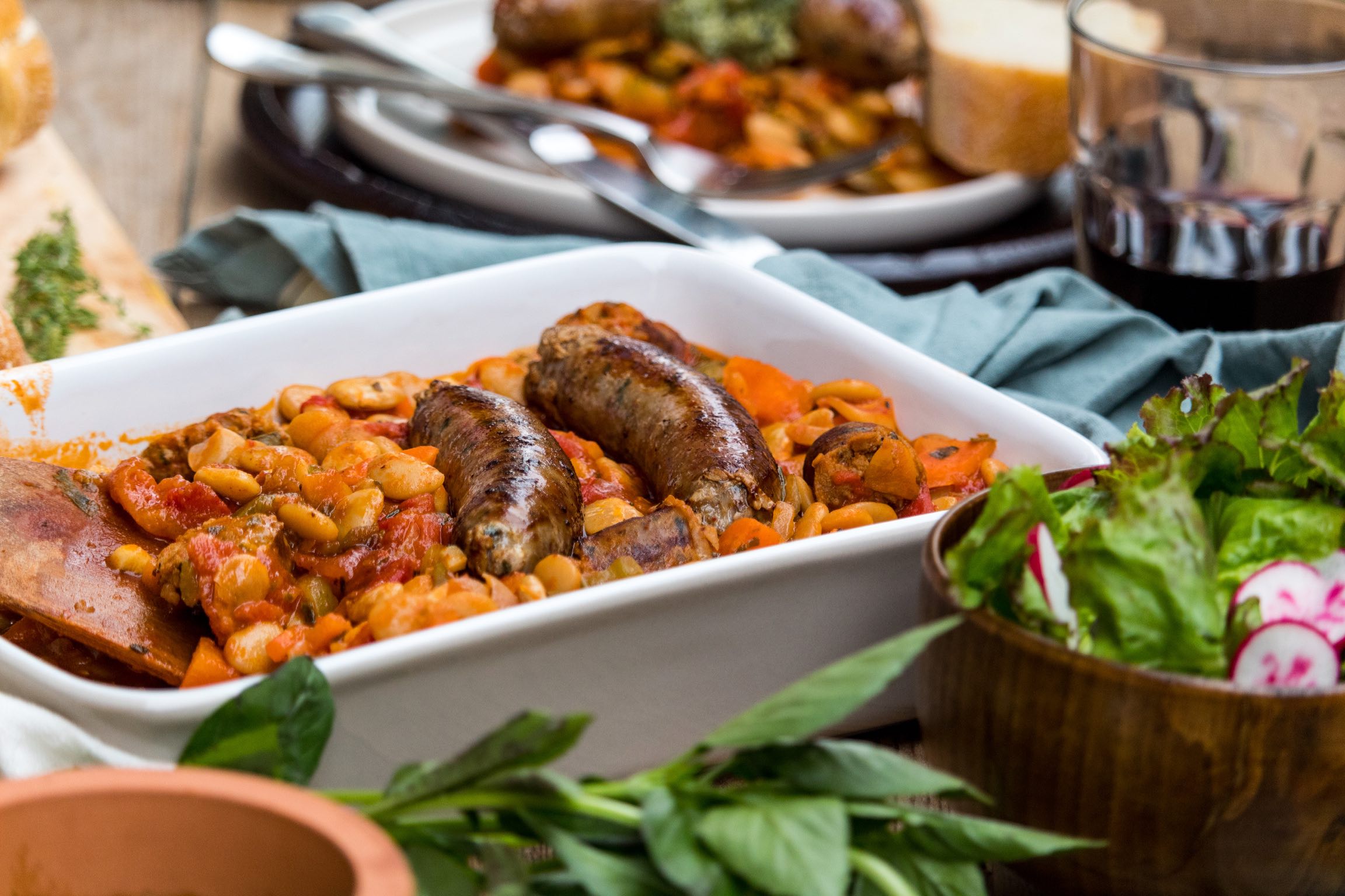 White Bean Cassoulet Pistou