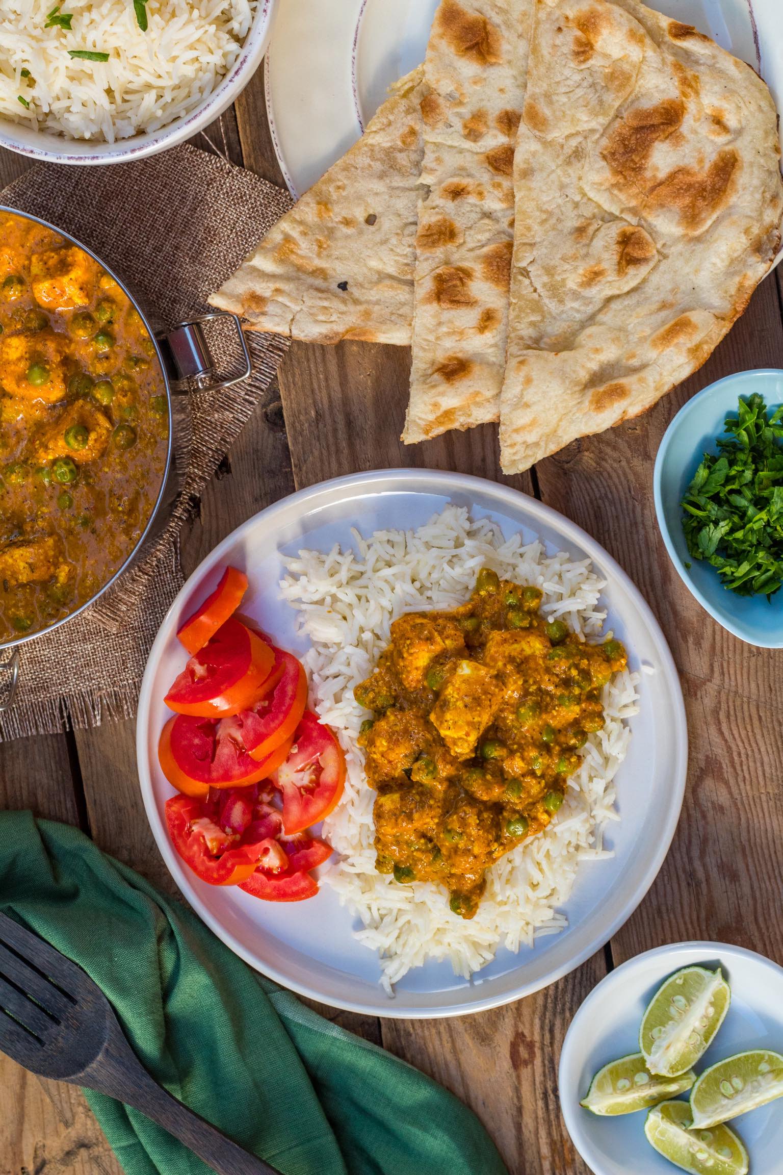 Matar Paneer Masala