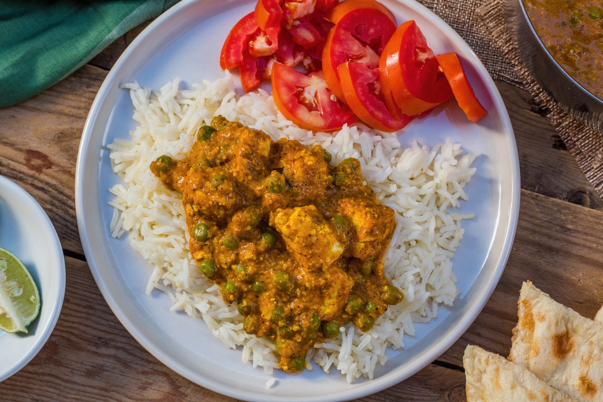 Matar Paneer Masala