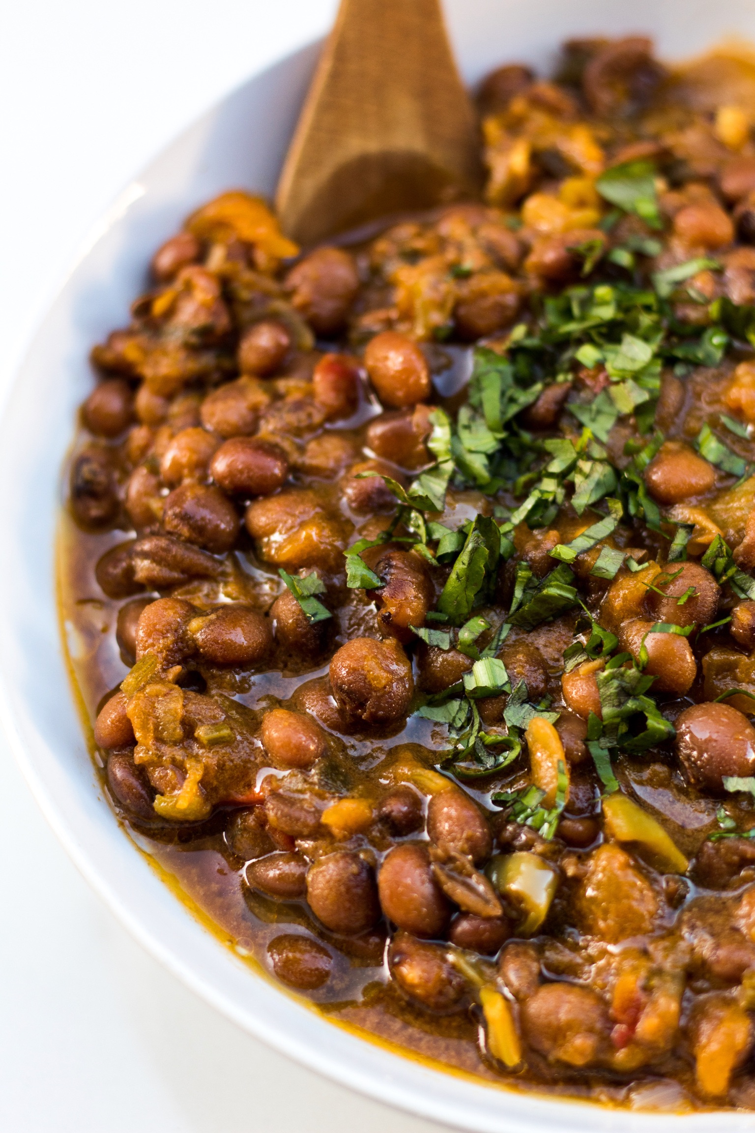 Stewed pigeon peas